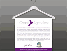 Tablet Screenshot of chantagencies.com